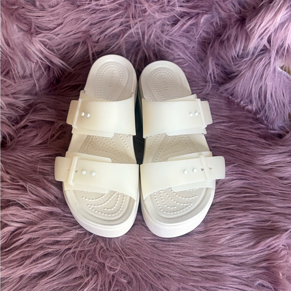 CROCS White Sandals